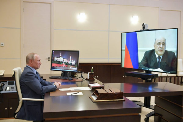 رئيس وزراء روسيا يعلن إصابته بفيروس كورونا