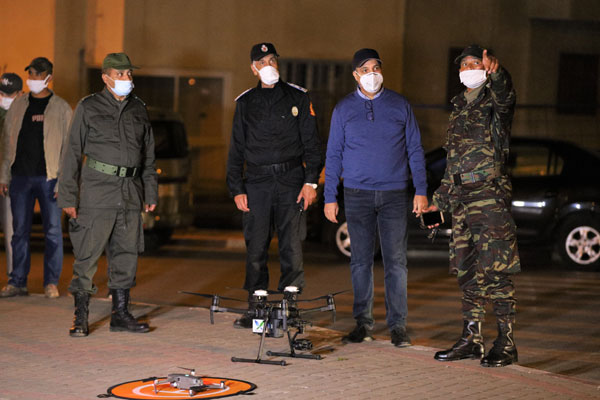 كوفيد-19: طائرات مسيرة في مدينة تمارة للسهر على احترام التدابير الوقائية