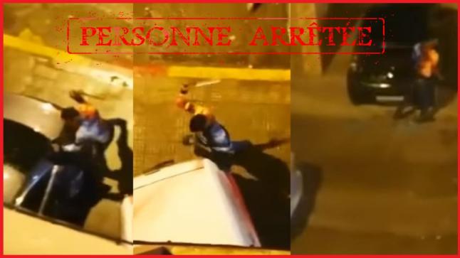 الدار البيضاء….اعتقال متورط في تهشيم زجاج سيارات بالشارع العام