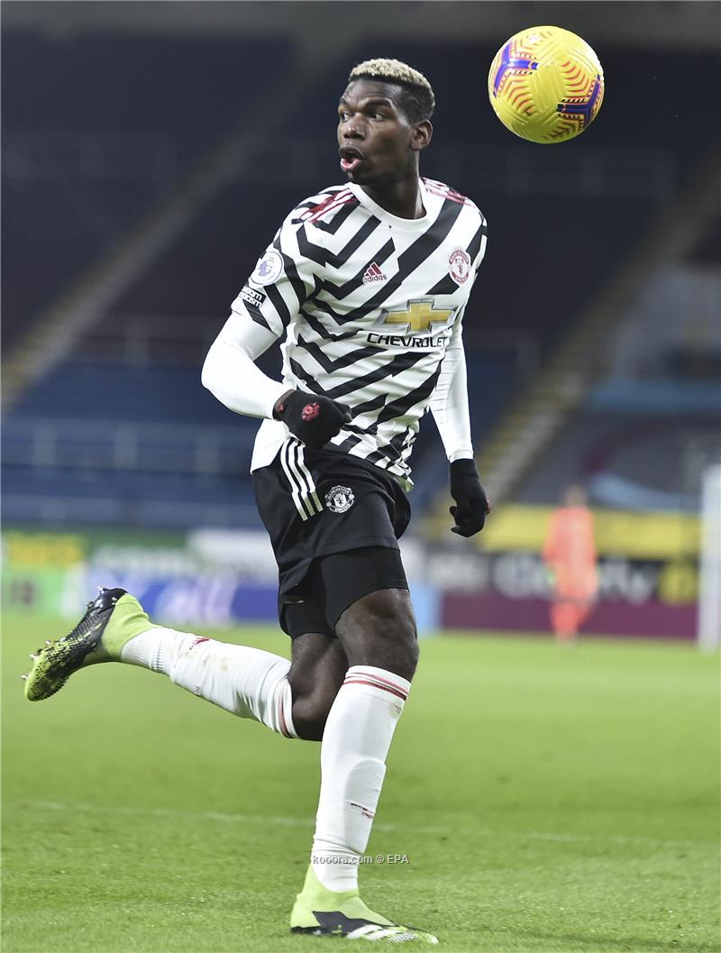 مانشستر يونايتد إلى صدارة البريميرليج بعد تغلبه على مضيفه بيرنلي بهدف دون رد