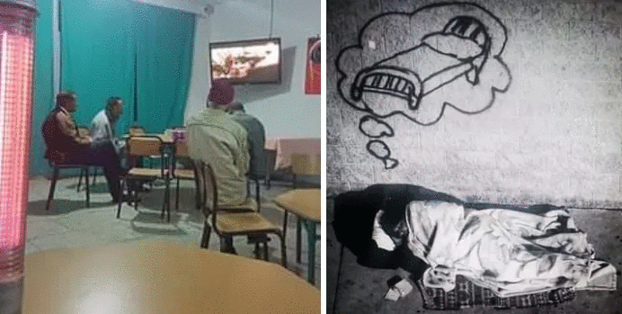 تشييد مراكز وخلق فضاءات إيواء المشردين بمناطق إقليم الحسيمة ضرورة ملحة لمواجهة التقلبات المناخية الصعبة