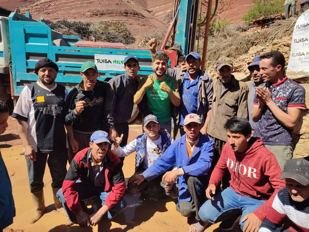 مول الشكارة وتويزا الألمانية يطلقان حملة 100 بئر بالمغرب المنسي