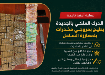 الدرك الملكي بالجديدة يطيح بمروجَي مخدرات بلمهارزة الساحل