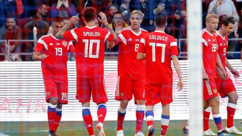 روسيا تتعادل 1-1 مع تركيا في مباراتها الودية الأخيرة قبل كأس العالم
